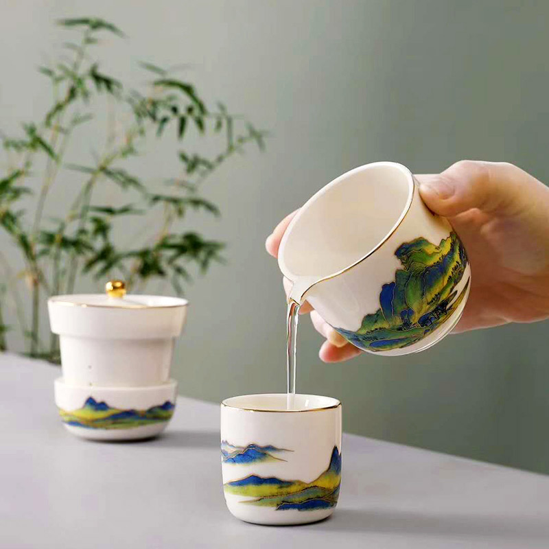 节日礼品茶杯定做 景德镇陶瓷杯子生产厂家